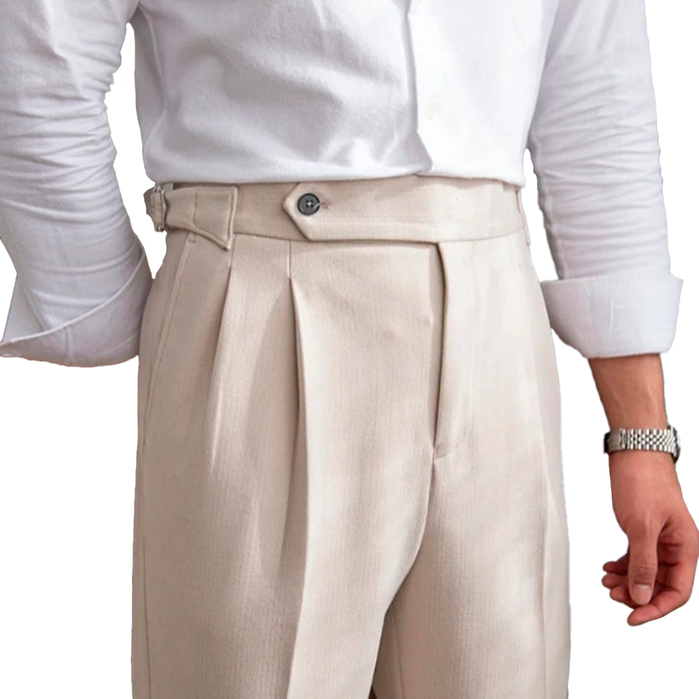 High-Waisted Trousers