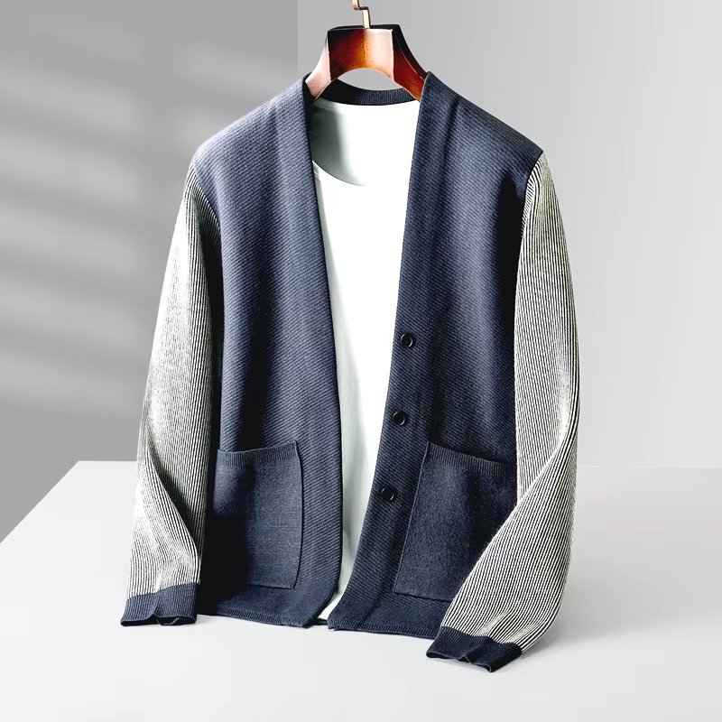 Jacob Mason Merino Wool Cardigan